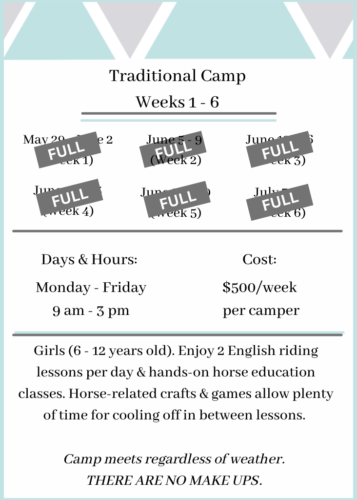 2023 Summer Horse Camp